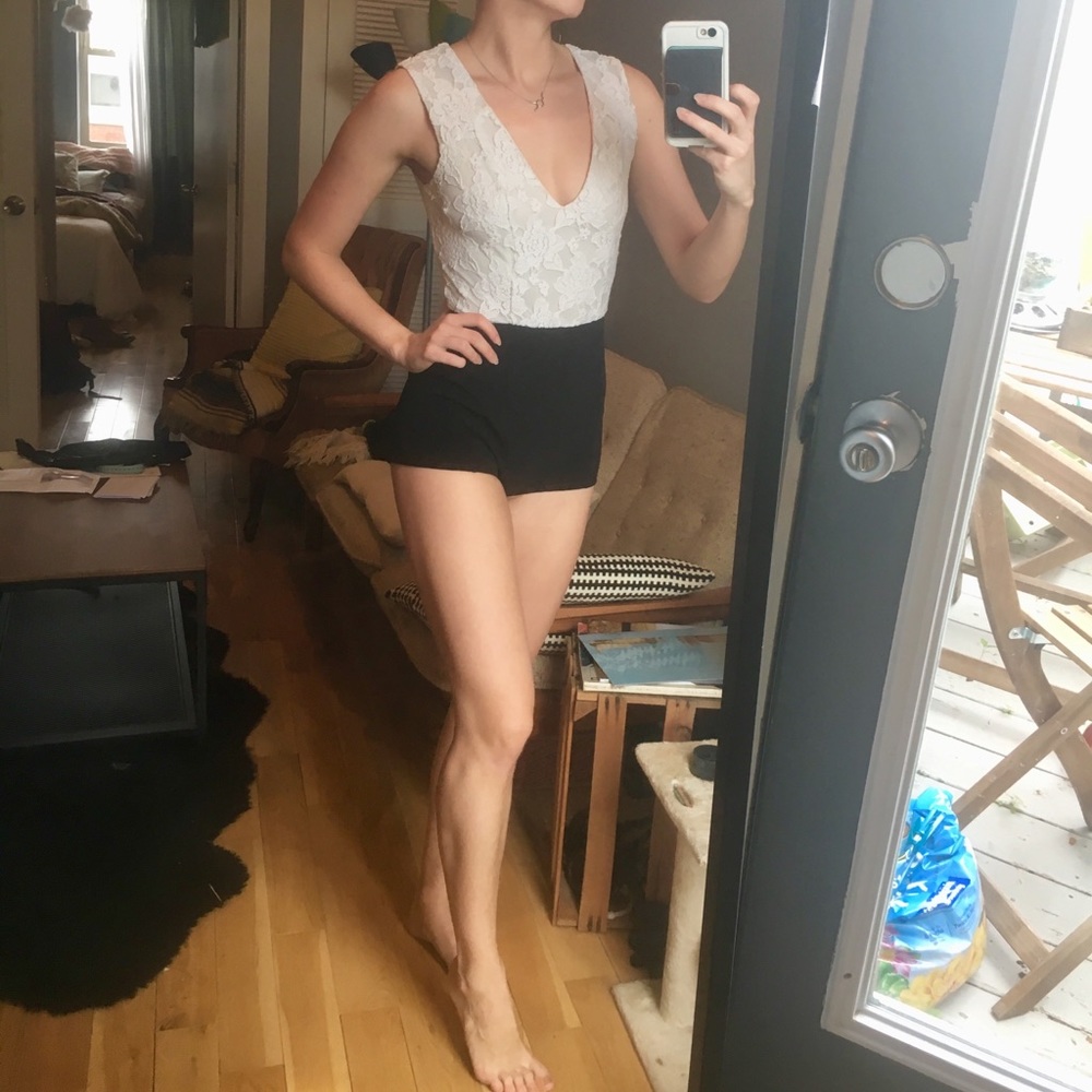 Cope lace romper bodysuit